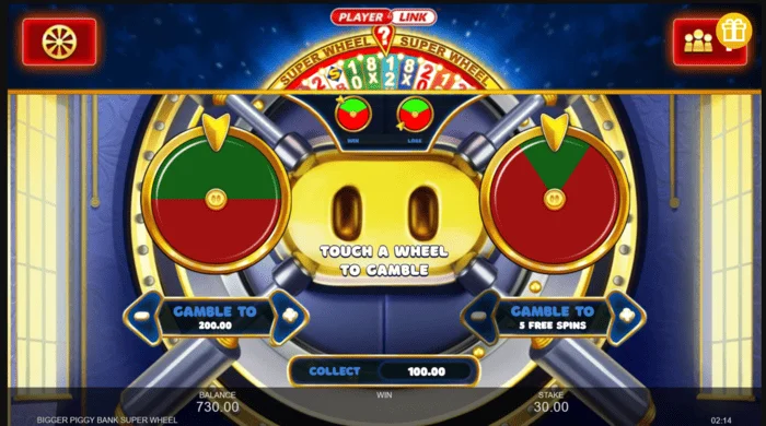 Bigger Piggy Bank Super Wheel mini oyun